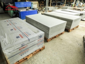 Sử dụng tấm cemboard 12mm tiết kiệm chi phí, chịu lực, chống cháy, chống ẩm, dễ thi công