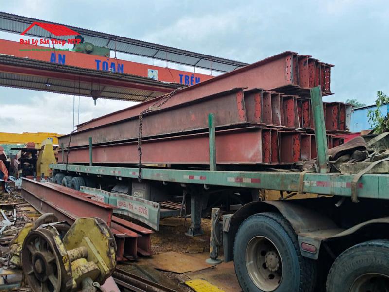 Giao 45 tấn thép hình I400 cho công ty gia công cẩu trục tại Đồng Nai