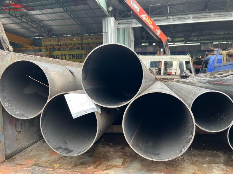 MTP giao 40 cây ống thép phi 168 mạ kẽm cho hệ thống PCCC tại chung cư ở Bình Dương