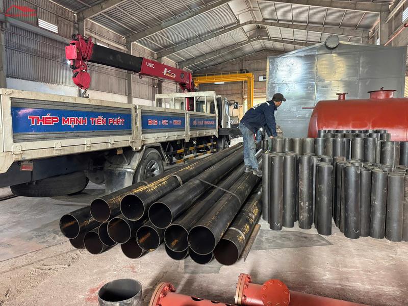 Nhà máy Sắt Thép MTP cung ứng ống thép phi 114 đủ quy cách, giá tốt