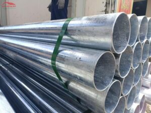 Ống thép mạ kẽm phi 219 có thể thi công ngoài trời, chống rỉ sét tốt
