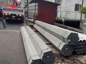 Ống thép phi 42 mạ kẽm nhúng nóng Hòa Phát